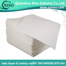 Non-Linting Air Laid Paper in textilähnlicher Oberfläche mit ISO (DG-078)